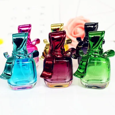 Portable Empty Glass Perfume Bottle