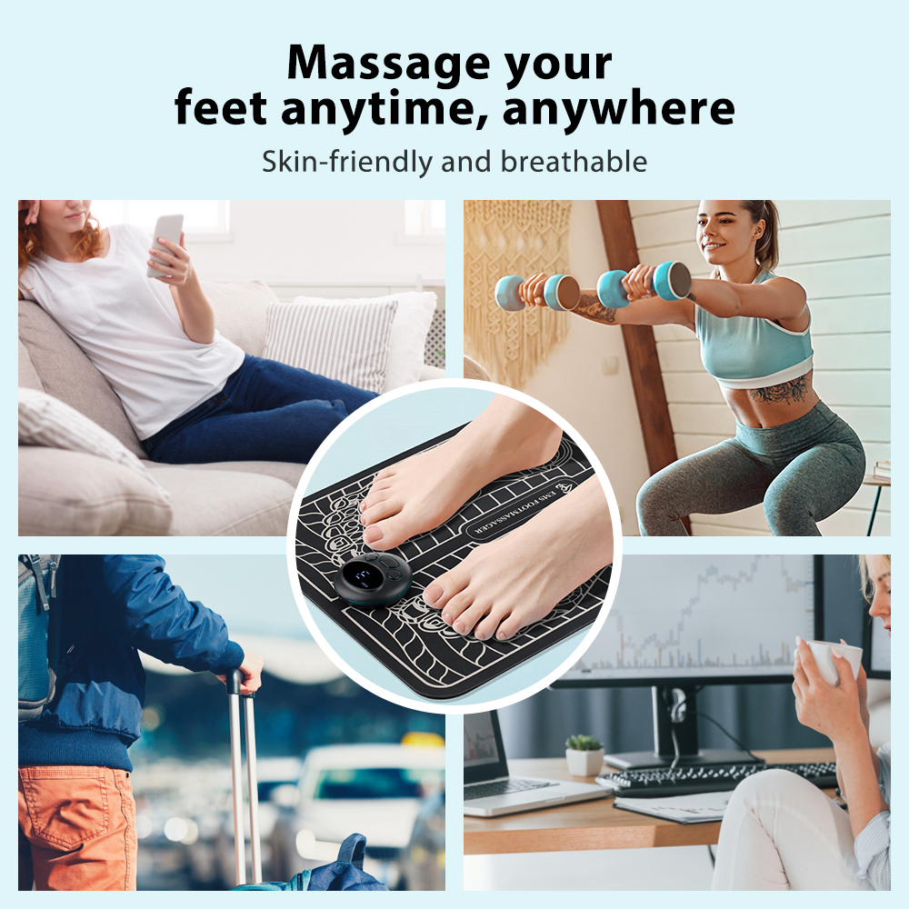 Portable EMS Foot Massager Pad Portable EMS Foot Massager Pad