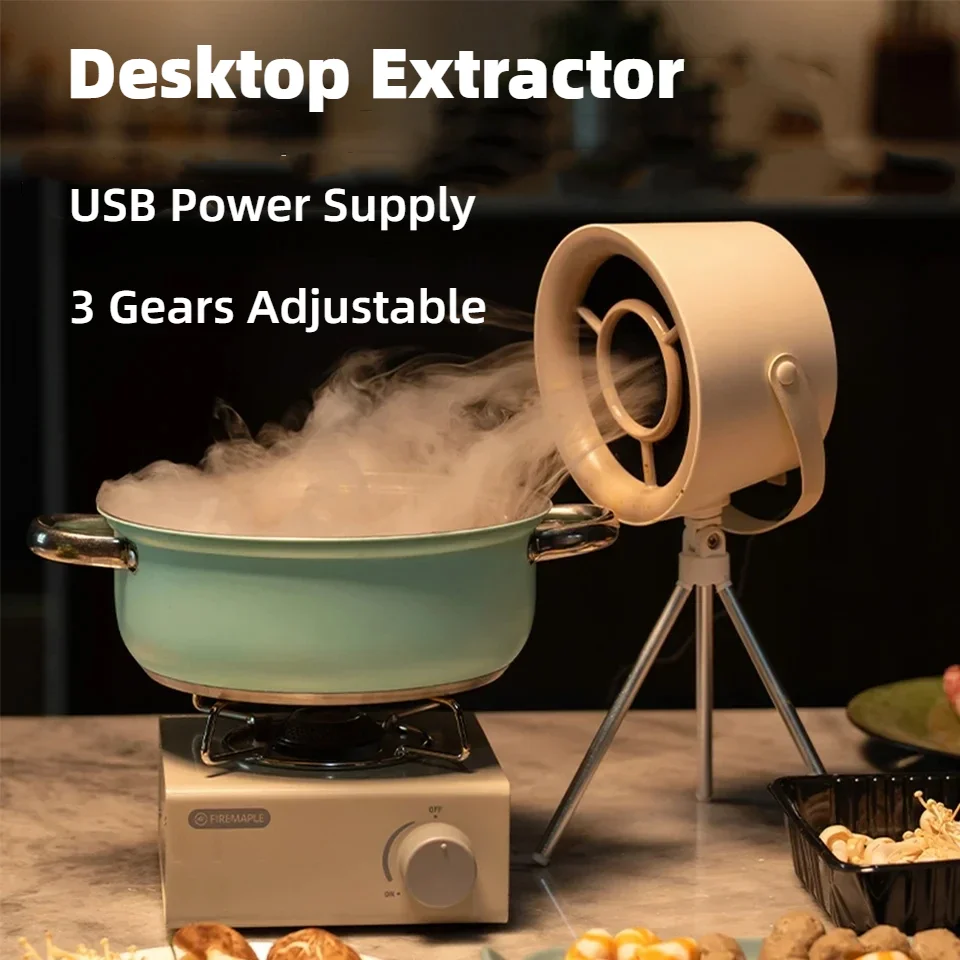 Portable Exhaust Fan Small Kitchen Hood Extractor Barbecue USB Supply Desktop Range Hoods Mini Suction Cooker Hood Portable Exhaust Fan Small Kitchen Hood Extractor Barbecue USB Supply Desktop Range Hoods Mini Suction Cooker Hood
