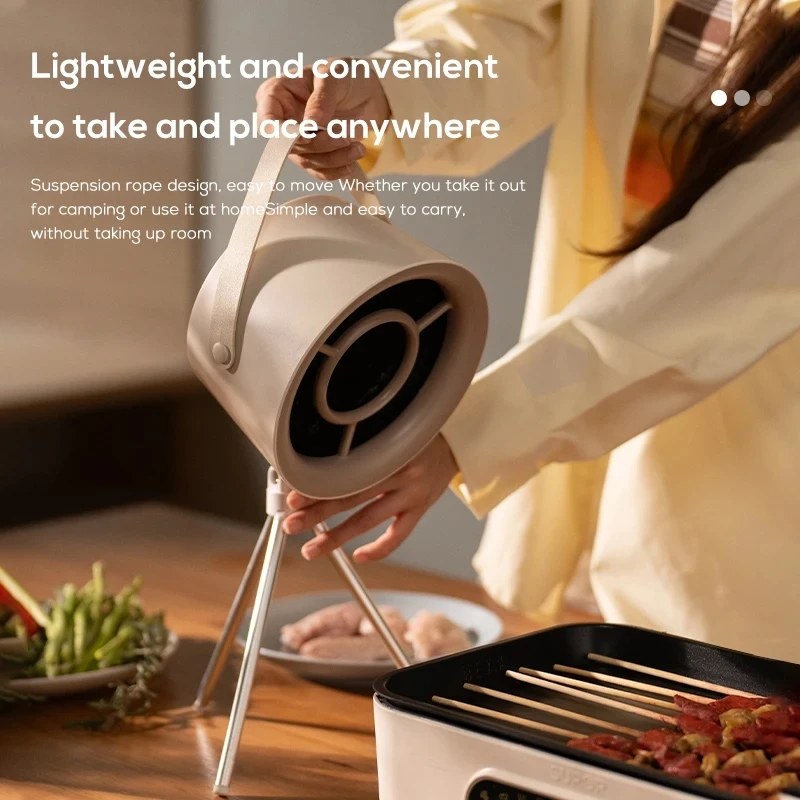 Portable Exhaust Fan Small Kitchen Hood Extractor Barbecue USB Supply Desktop Range Hoods Mini Suction Cooker Hood Portable Exhaust Fan Small Kitchen Hood Extractor Barbecue USB Supply Desktop Range Hoods Mini Suction Cooker Hood