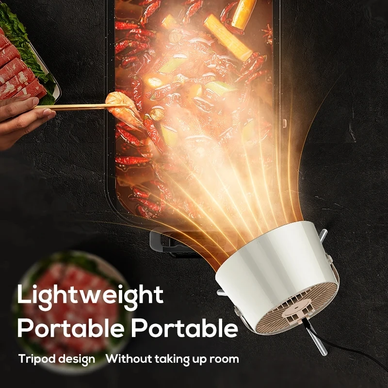 Portable Exhaust Fan Small Kitchen Hood Extractor Barbecue USB Supply Desktop Range Hoods Mini Suction Cooker Hood Portable Exhaust Fan Small Kitchen Hood Extractor Barbecue USB Supply Desktop Range Hoods Mini Suction Cooker Hood