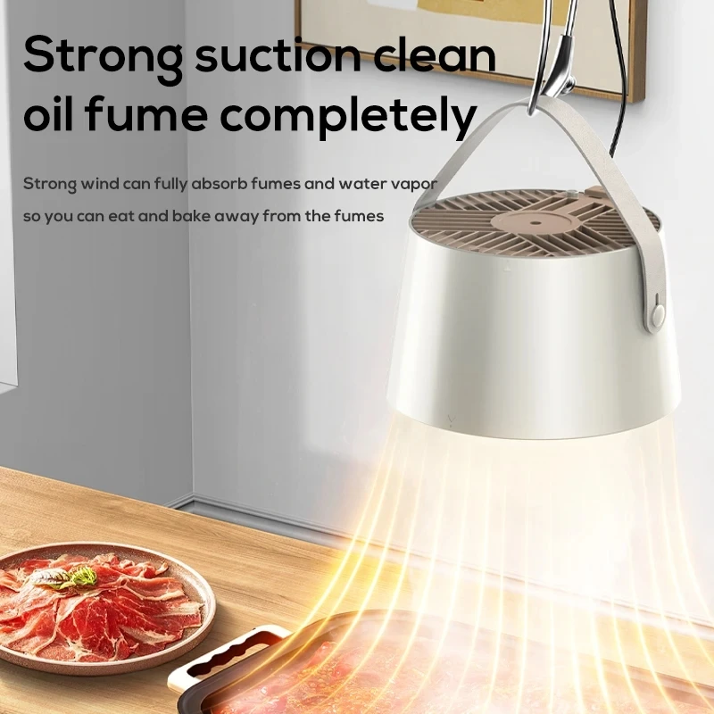 Portable Exhaust Fan Small Kitchen Hood Extractor Barbecue USB Supply Desktop Range Hoods Mini Suction Cooker Hood Portable Exhaust Fan Small Kitchen Hood Extractor Barbecue USB Supply Desktop Range Hoods Mini Suction Cooker Hood