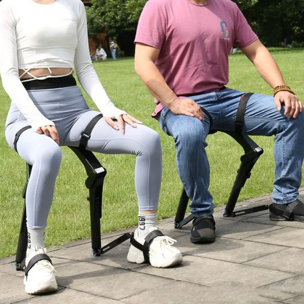 Portable Exoskeleton Wearable Sports Lightweight Folding Chair Fishing Outdoor Activities Travel Seat Stool Chair Pants Portable Exoskeleton Wearable Sports Lightweight Folding Chair Fishing Outdoor Activities Travel Seat Stool Chair Pants