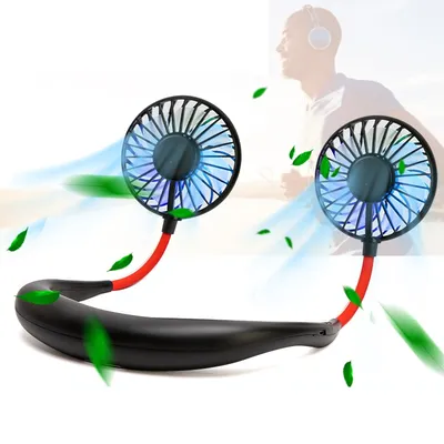 Portable Fan Rechargeable Neckband Portable Fan Rechargeable Neckband