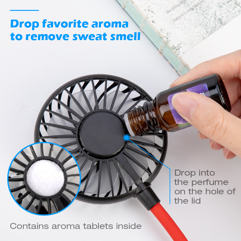 Portable Fan Rechargeable Neckband Portable Fan Rechargeable Neckband