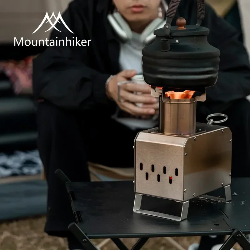 Portable Firewood Square Stove Stainless Steel Outdoor Fire Heater Stove Picnic Hiking Camping Wood Burner Stove Portable Firewood Square Stove Stainless Steel Outdoor Fire Heater Stove Picnic Hiking Camping Wood Burner Stove