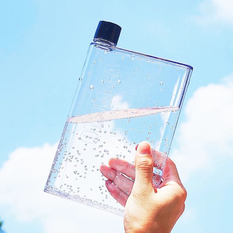 Portable Flat Bottle for Water