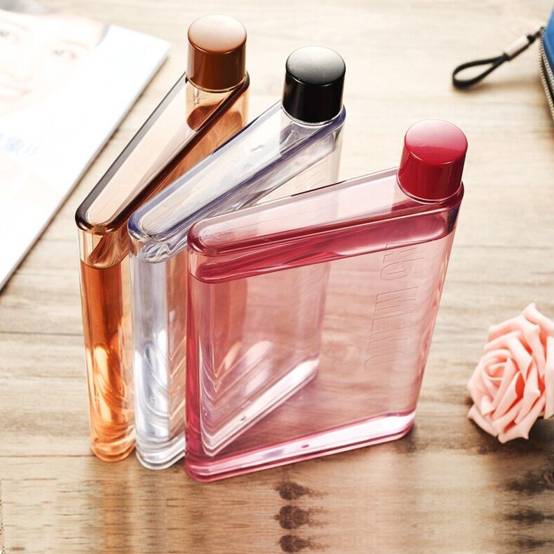 Portable Flat Bottle for Water