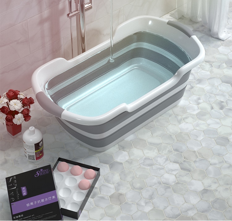 Portable Foldable Bathtub