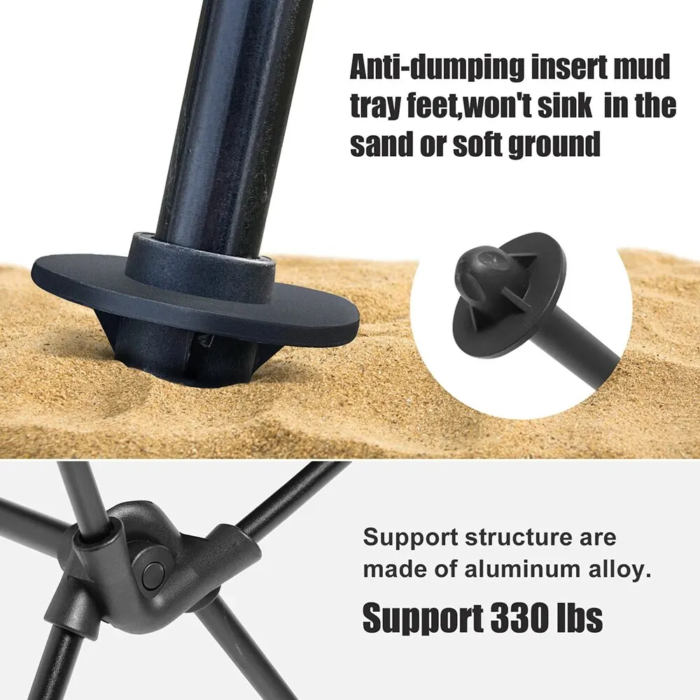 Portable Folding Camping Chair with Headrest Lightweight Tourist Chairs Aluminum Alloy Fishing Chair Outdoor Furniture Portable Folding Camping Chair with Headrest Lightweight Tourist Chairs Aluminum Alloy Fishing Chair Outdoor Furniture