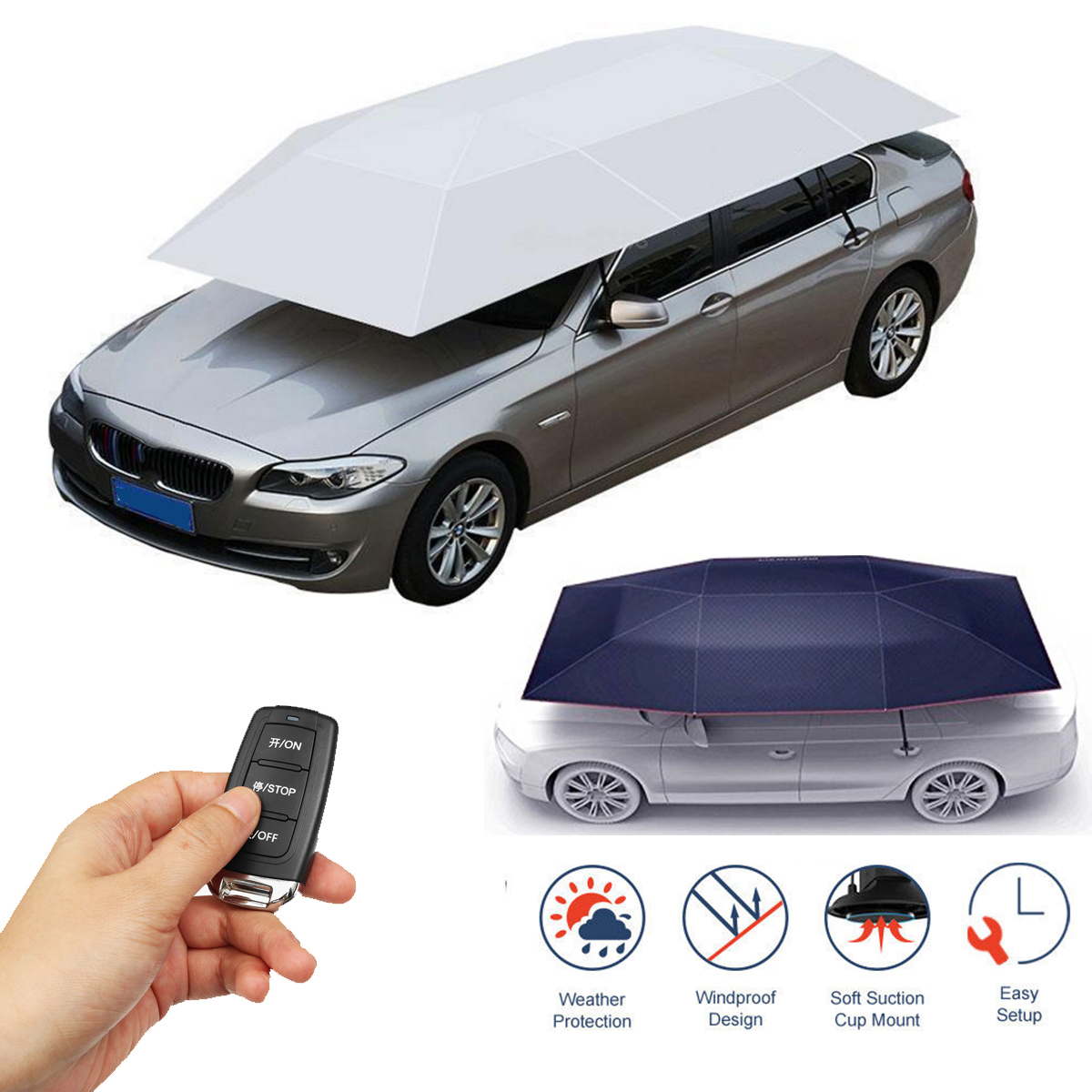 Portable Full Automatic Car Umbrella Portable Full Automatic Car Umbrella
