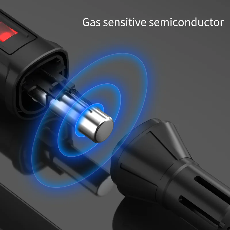 Portable Gas Leak Detector Natural Gas Detector Combustible Gas Detector With Audible And Visual Alarm Gas Sniffer Test