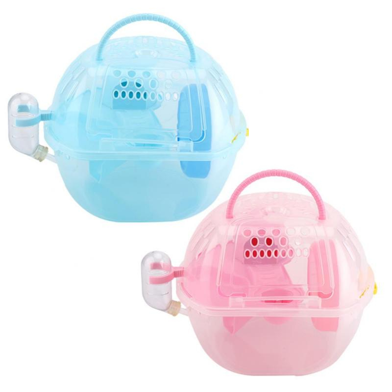 Portable Hamster House Carrying Cage