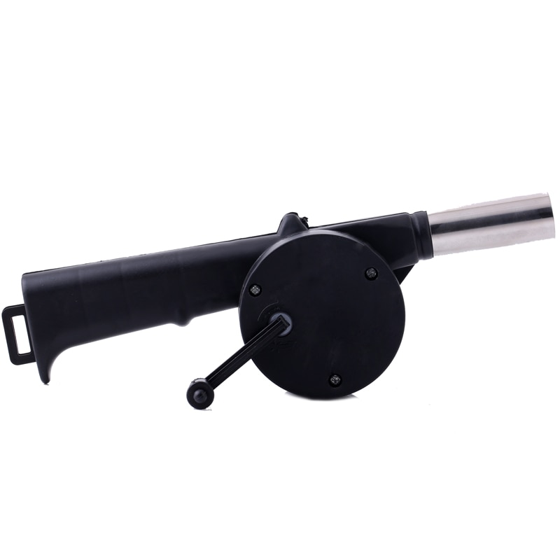 Portable Hand Crank BBQ Fan Blower