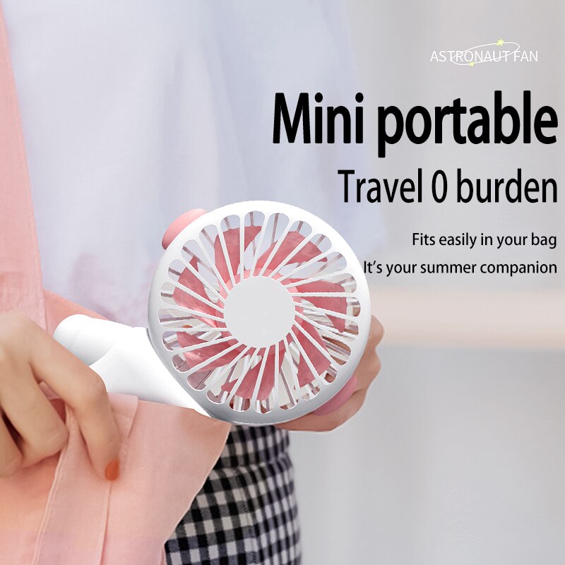 Portable Handheld Fan Cartoon Charging Model Large Wind Dormitory Student Office Worker Portable Handheld Fan Cartoon Charging Model Large Wind Dormitory Student Office Worker