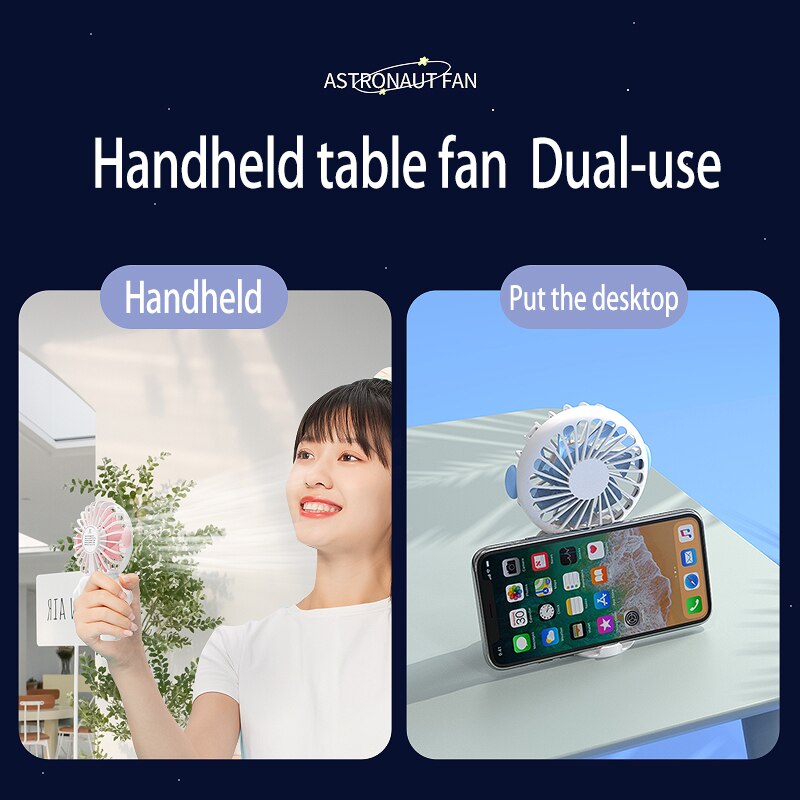 Portable Handheld Fan Cartoon Charging Model Large Wind Dormitory Student Office Worker Portable Handheld Fan Cartoon Charging Model Large Wind Dormitory Student Office Worker