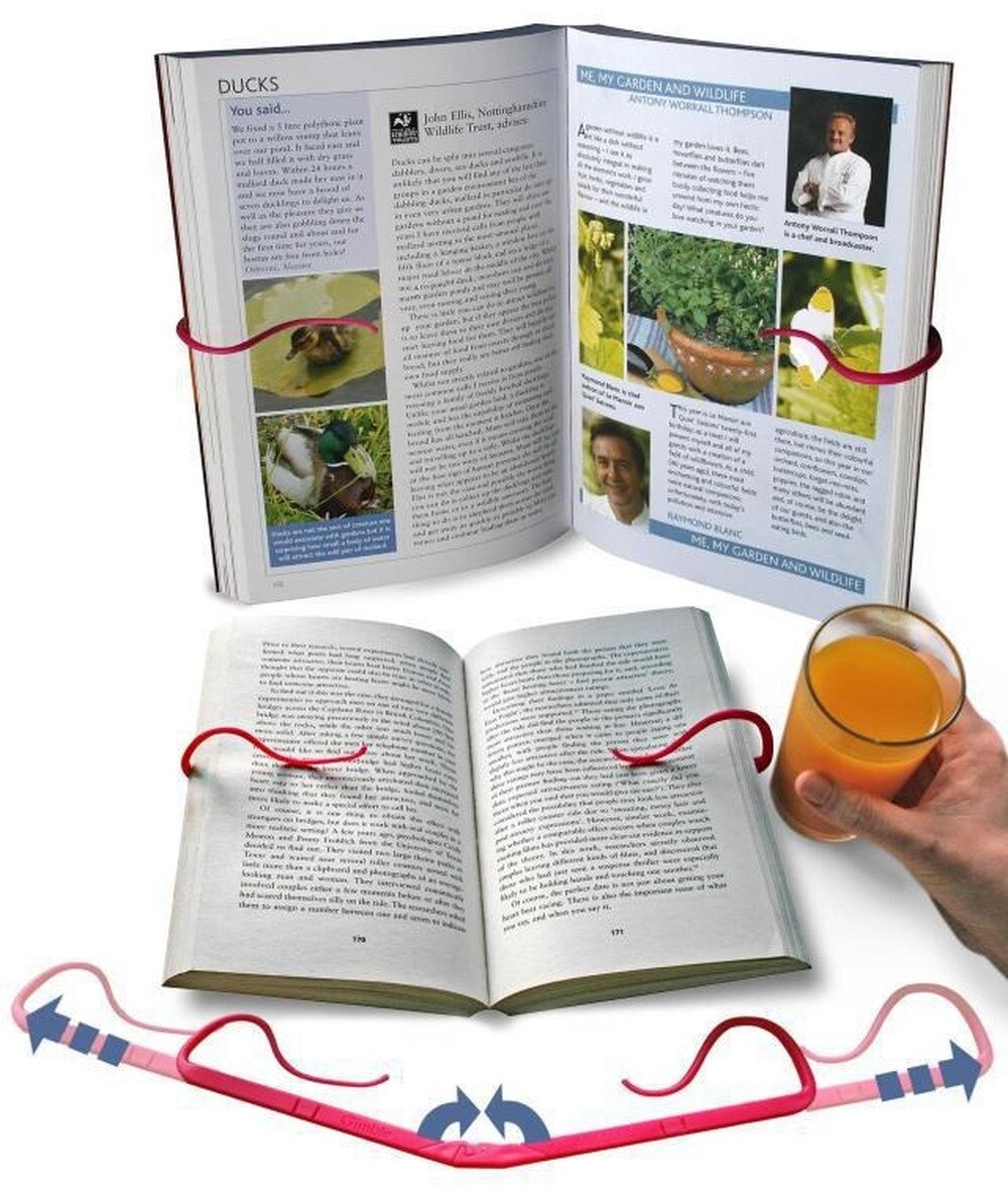 Portable Hands Free Book Holder