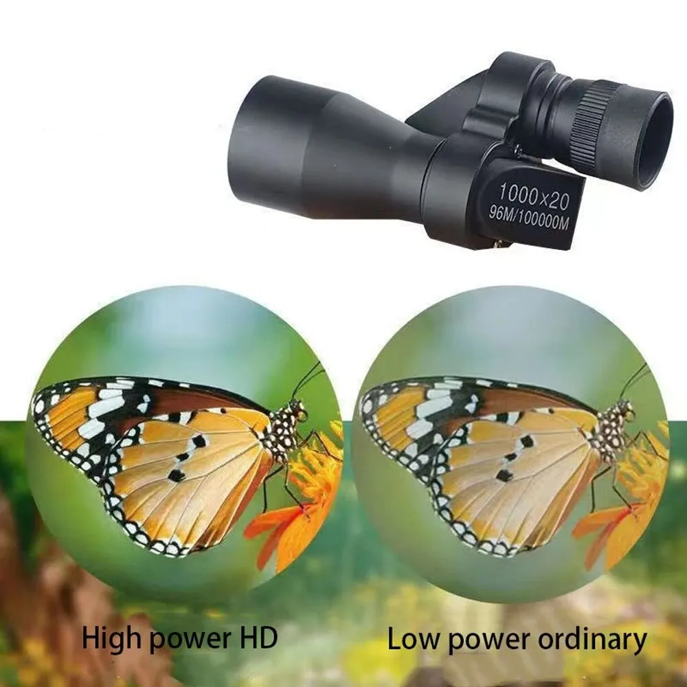 Portable HD Mini Pocket Monocular Telescope High Magnification Zoom Outdoor Fishing Telescope for Hunting Camping Portable HD Mini Pocket Monocular Telescope High Magnification Zoom Outdoor Fishing Telescope for Hunting Camping