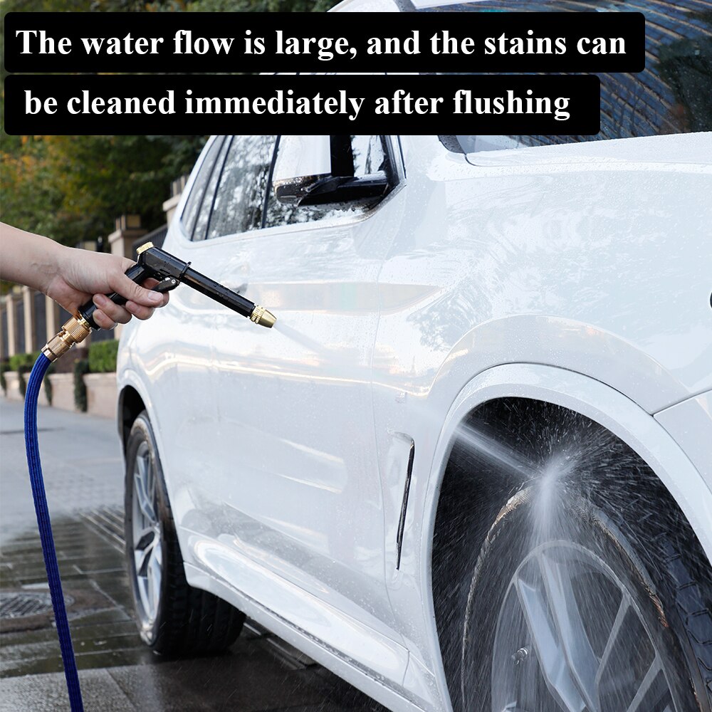 Portable High Pressure Water Gun For Cleaning Car Wash Machine Garden Watering Hose Nozzle Sprinkler Foam Water Gun Portable High Pressure Water Gun For Cleaning Car Wash Machine Garden Watering Hose Nozzle Sprinkler Foam Water Gun
