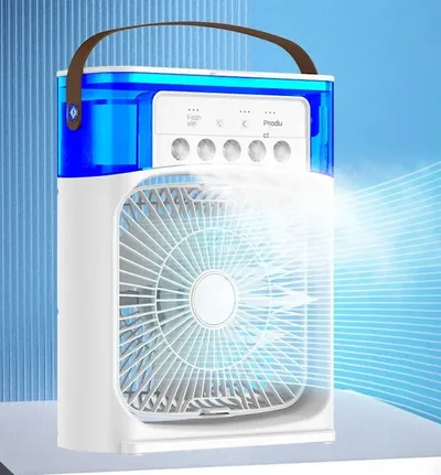 Portable Humidifier Fan AIr Conditioner Household Small Air Cooler Hydrocooling Portable Air Adjustment For Office 3