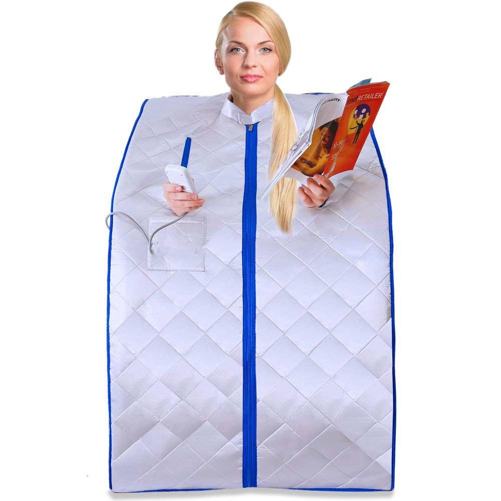 Portable Infrared Sauna with Foldable Chair Portable Infrared Sauna with Foldable Chair