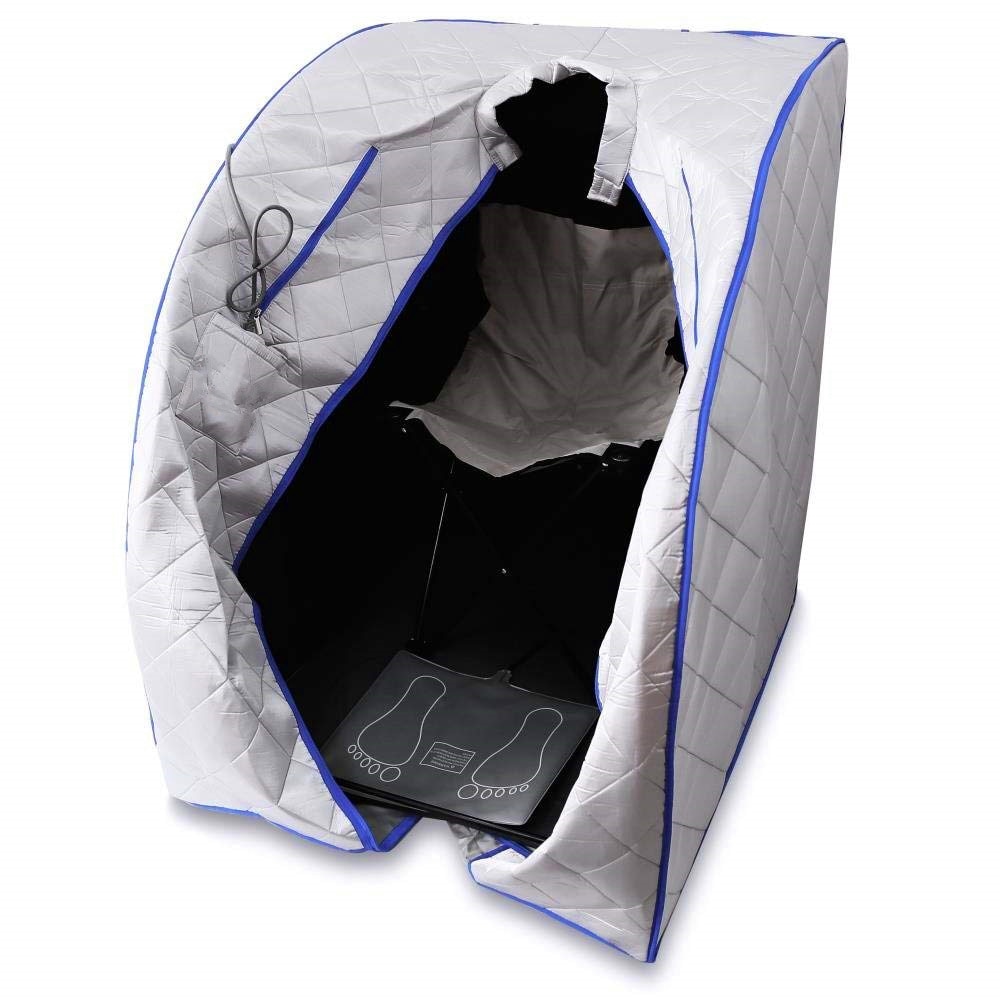 Portable Infrared Sauna with Foldable Chair Portable Infrared Sauna with Foldable Chair