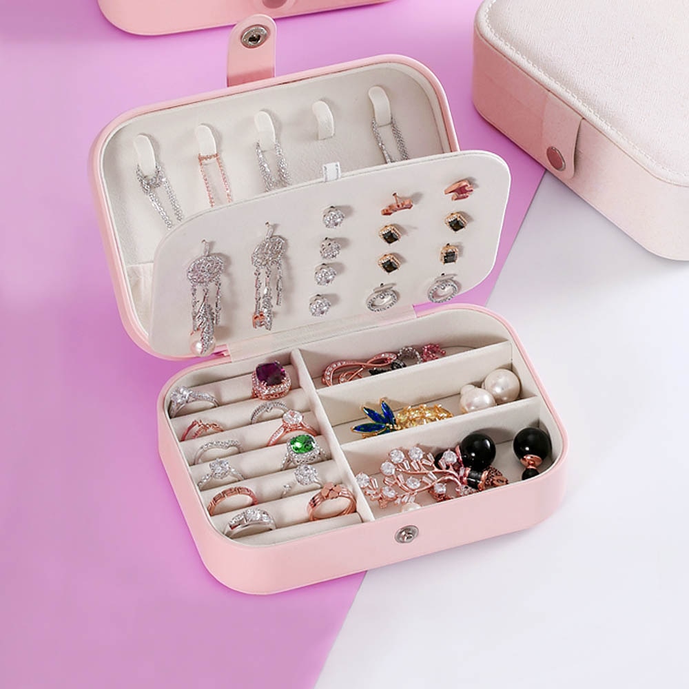 Portable Jewelry Box Travel Case Portable Jewelry Box Travel Case