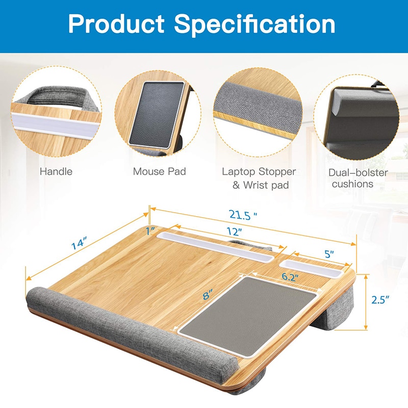 Portable Laptop Lap Tray Desk