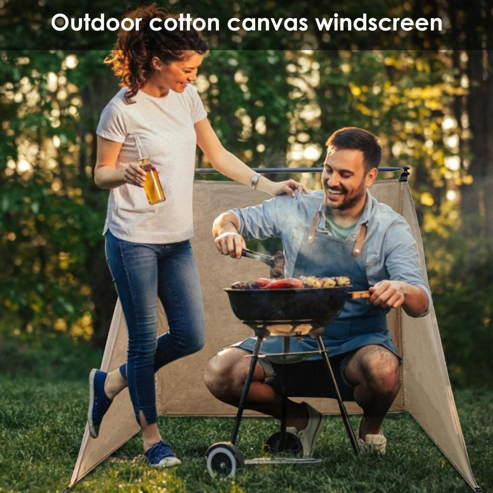 Portable Large Outdoor Camping Windscreen