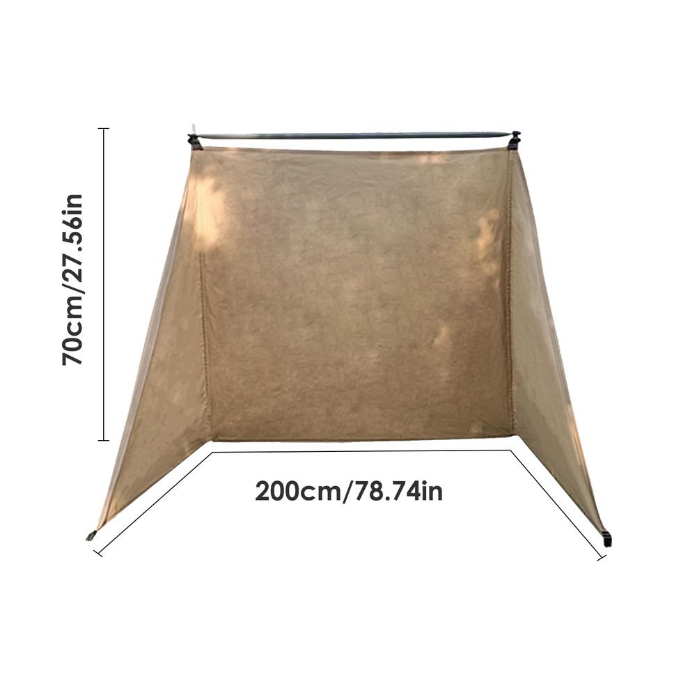 Portable Large Outdoor Camping Windscreen