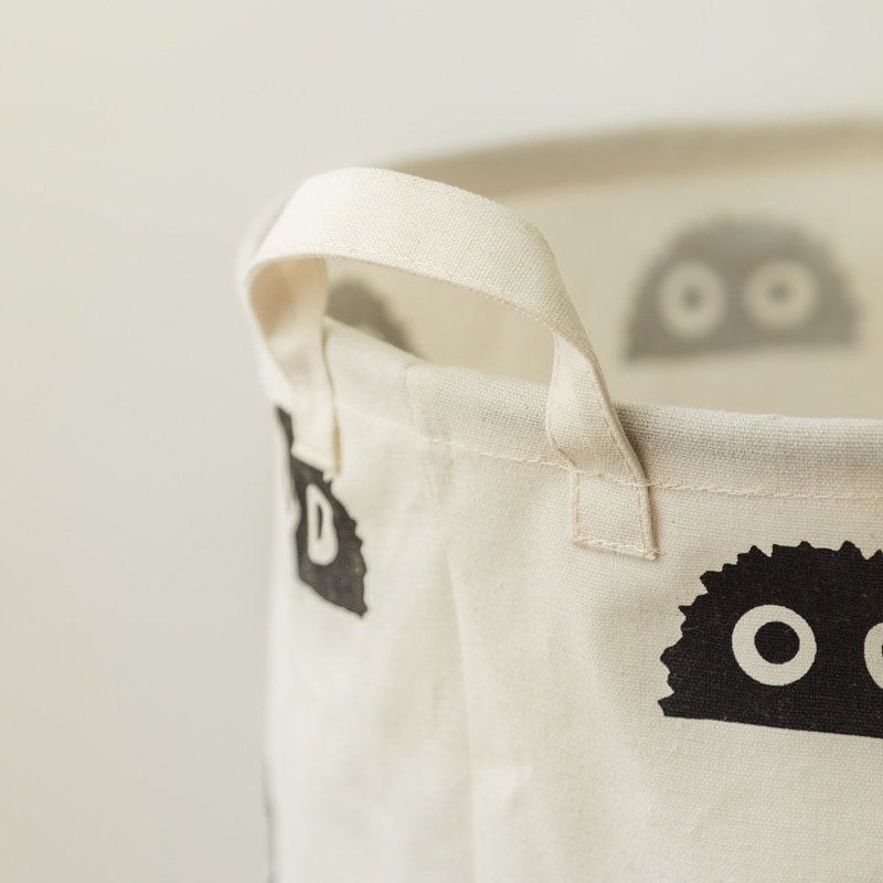 Portable Laundry Basket with Cartoon Design