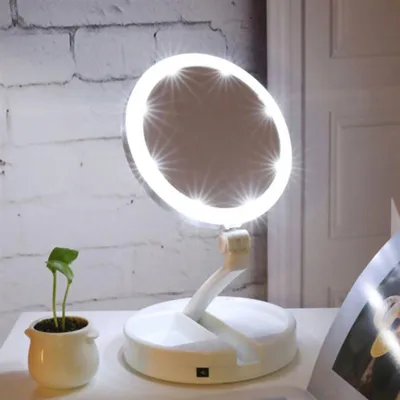 Portable LED Powered Vanity Mirror Portable LED Powered Vanity Mirror