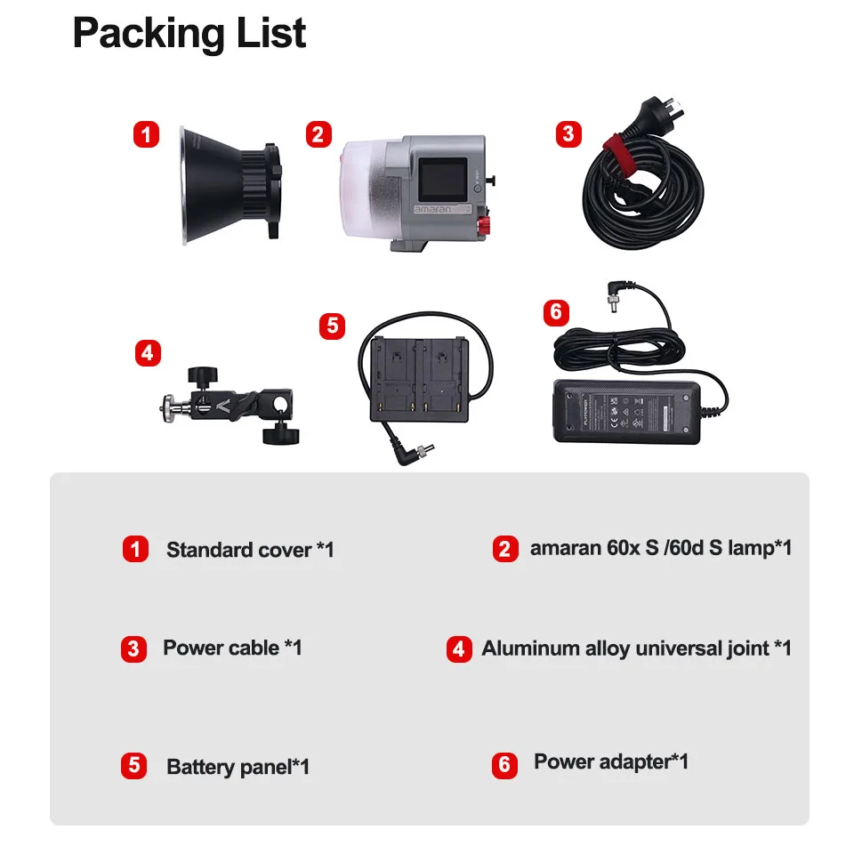 Portable LED Video Light 65W 2700-6500K Silent Cooling System Bi-color 9 Lighting Effects with Bluetooth App Control
