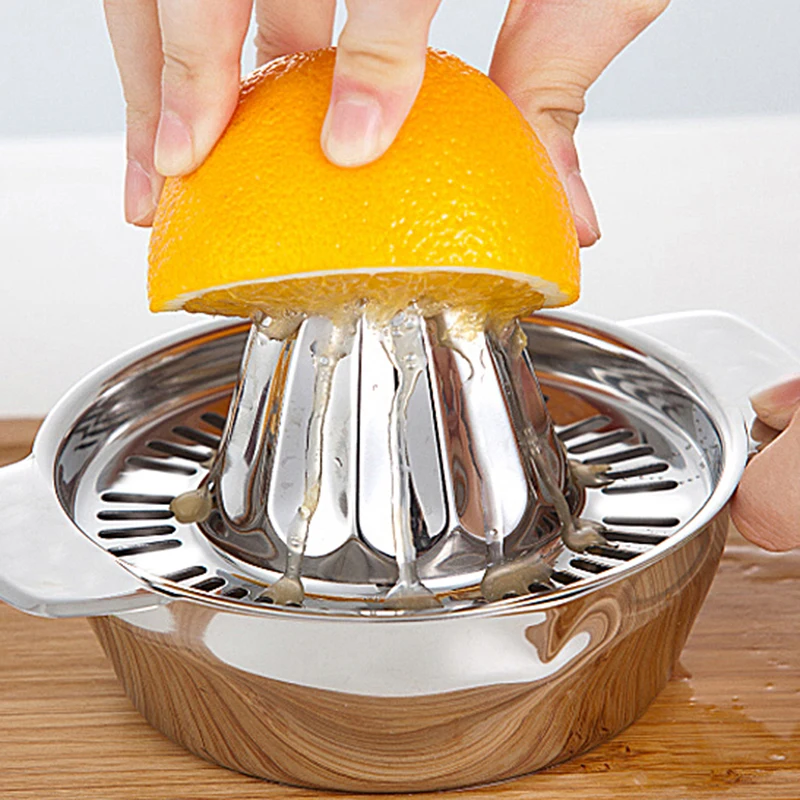 Portable Lemon Orange Manual Fruit Juicer 304 Stainless Steel Kitchen Accessories Tools Citrus Raw Hand Pressed Juice Portable Lemon Orange Manual Fruit Juicer 304 Stainless Steel Kitchen Accessories Tools Citrus Raw Hand Pressed Juice