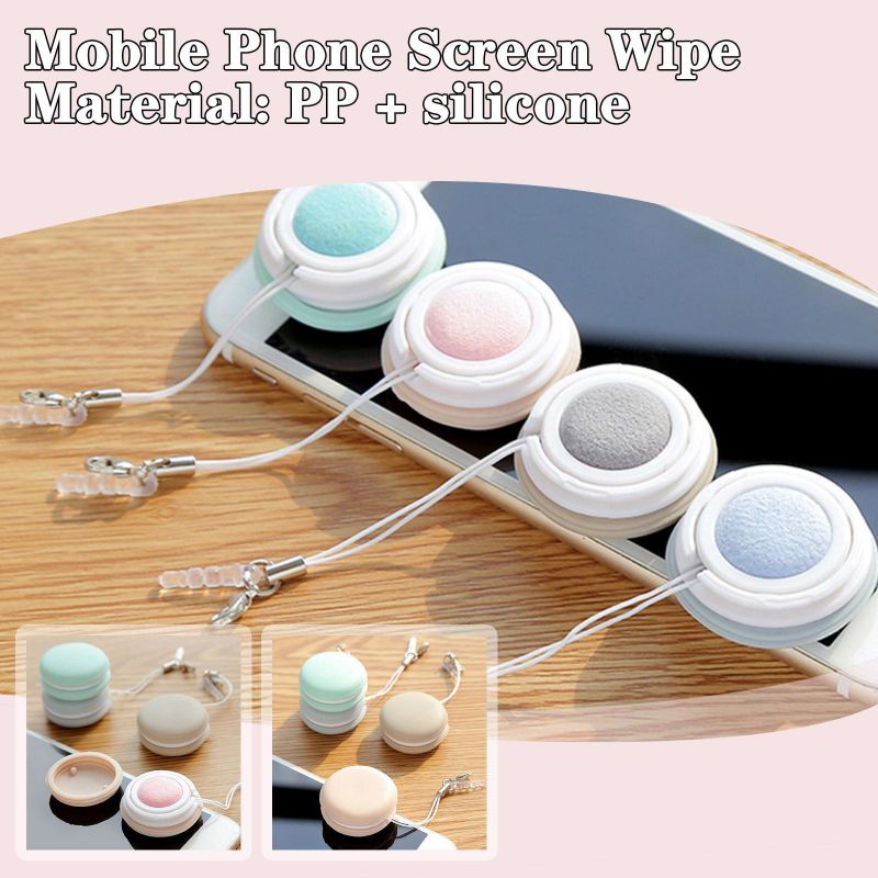 Portable Macaron Screen Cleaner