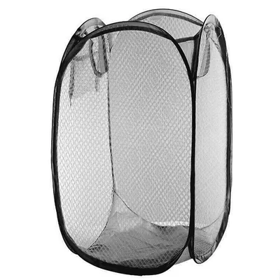 Portable Mesh Laundry Hamper
