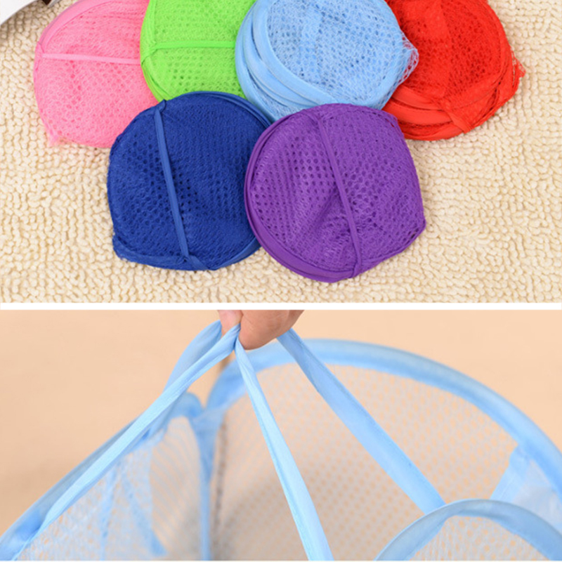 Portable Mesh Laundry Hamper