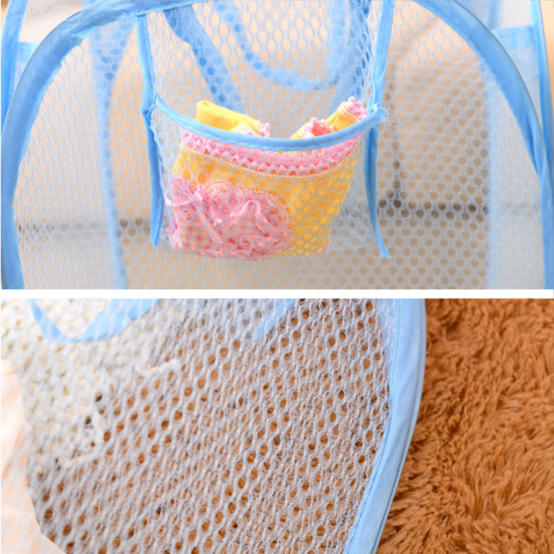 Portable Mesh Laundry Hamper