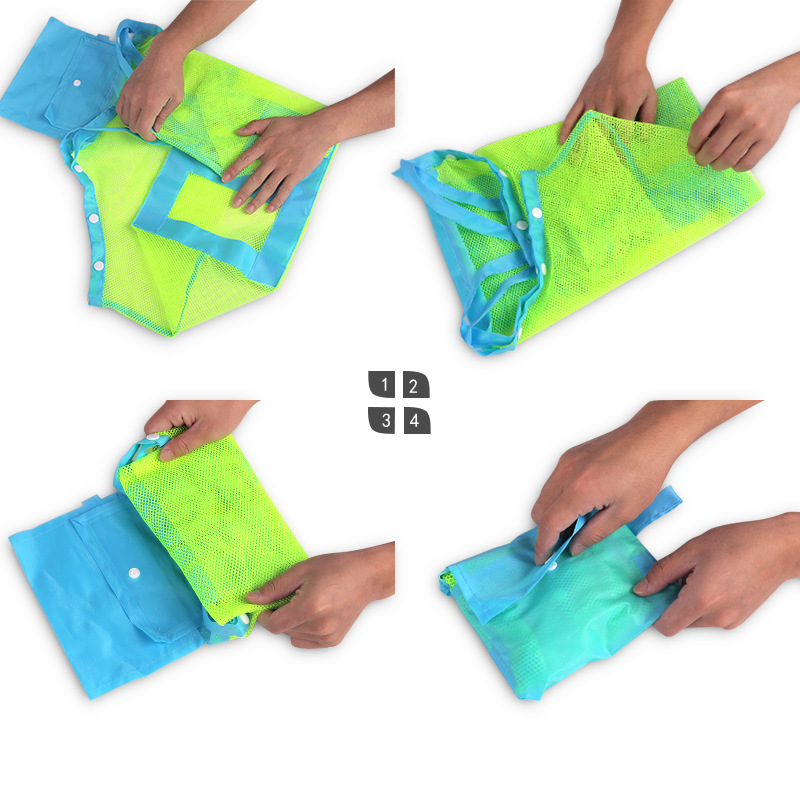 Portable Mesh Sand Toy Bag