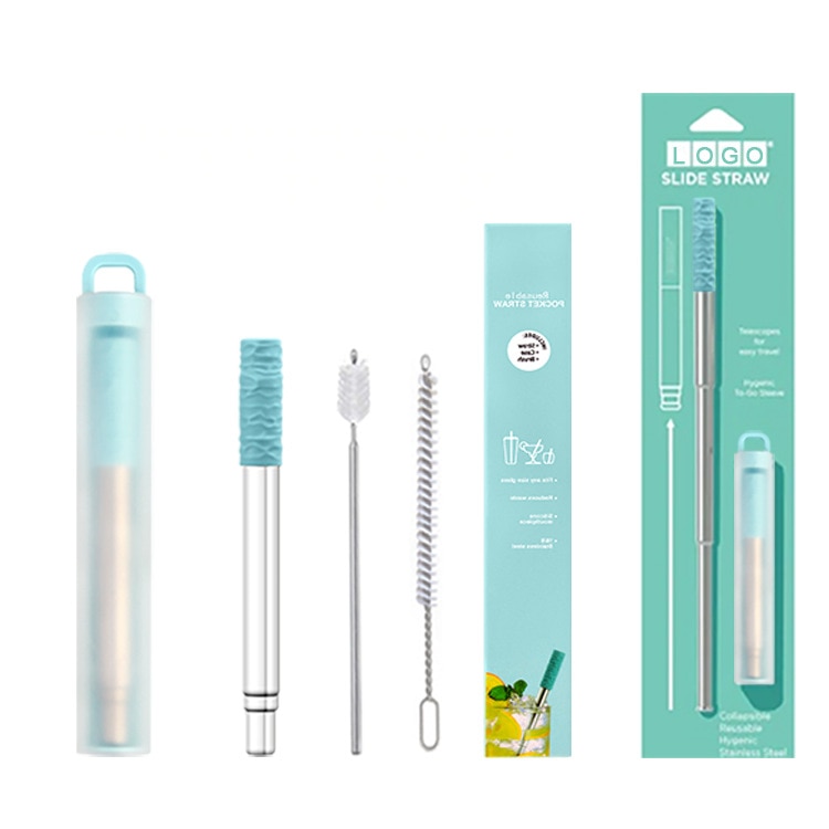 Portable Metal Travel Straw