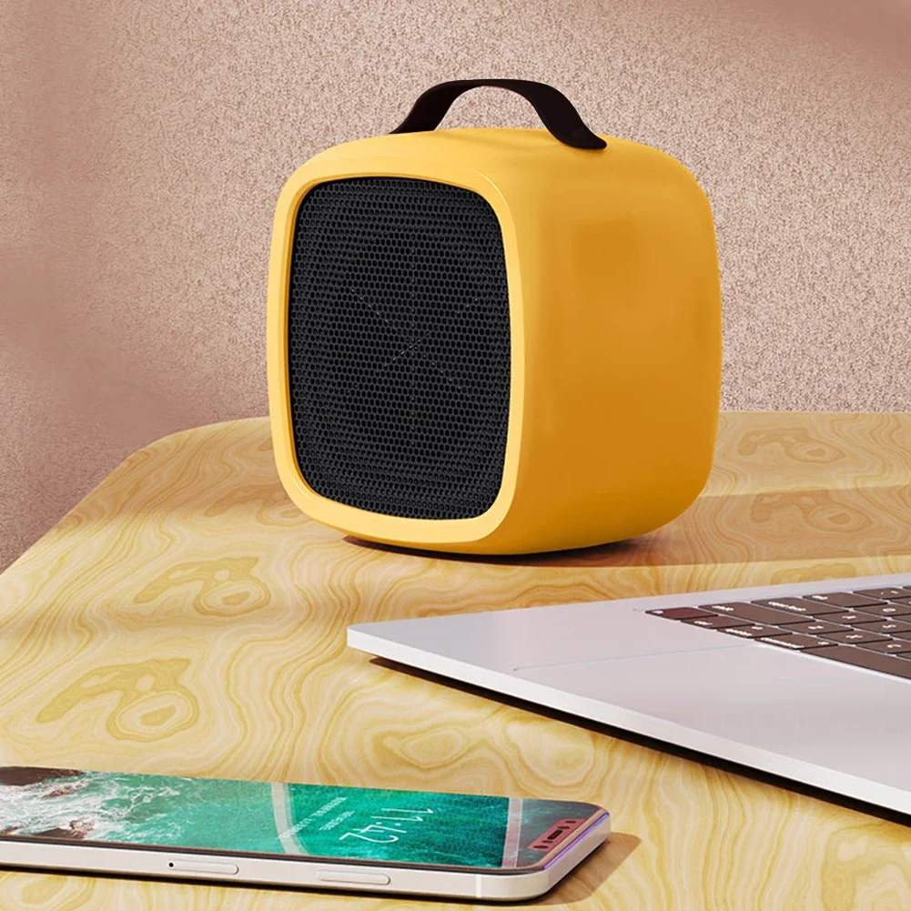 Portable Mini Heaters Household Desktop Mutes Fast Heating Warmer Fan 500W PTC-Ceramic Warm Air Heaters for Indoor Portable Mini Heaters Household Desktop Mutes Fast Heating Warmer Fan 500W PTC-Ceramic Warm Air Heaters for Indoor