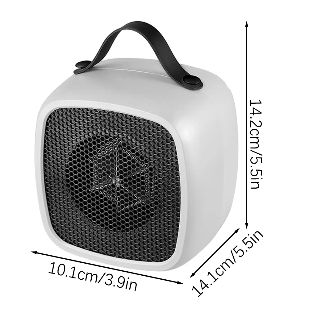 Portable Mini Heaters Household Desktop Mutes Fast Heating Warmer Fan 500W PTC-Ceramic Warm Air Heaters for Indoor Portable Mini Heaters Household Desktop Mutes Fast Heating Warmer Fan 500W PTC-Ceramic Warm Air Heaters for Indoor