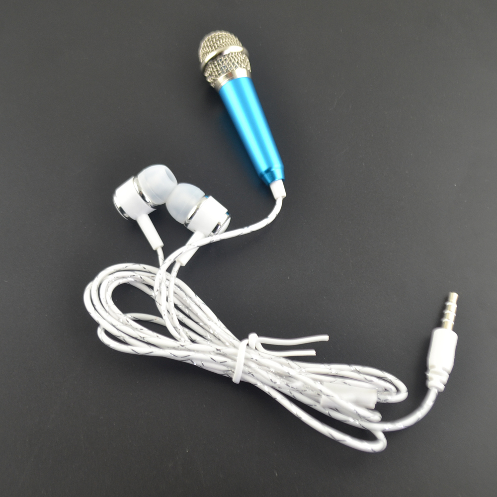Portable Mini Phone Microphone with Earphones Portable Mini Phone Microphone with Earphones