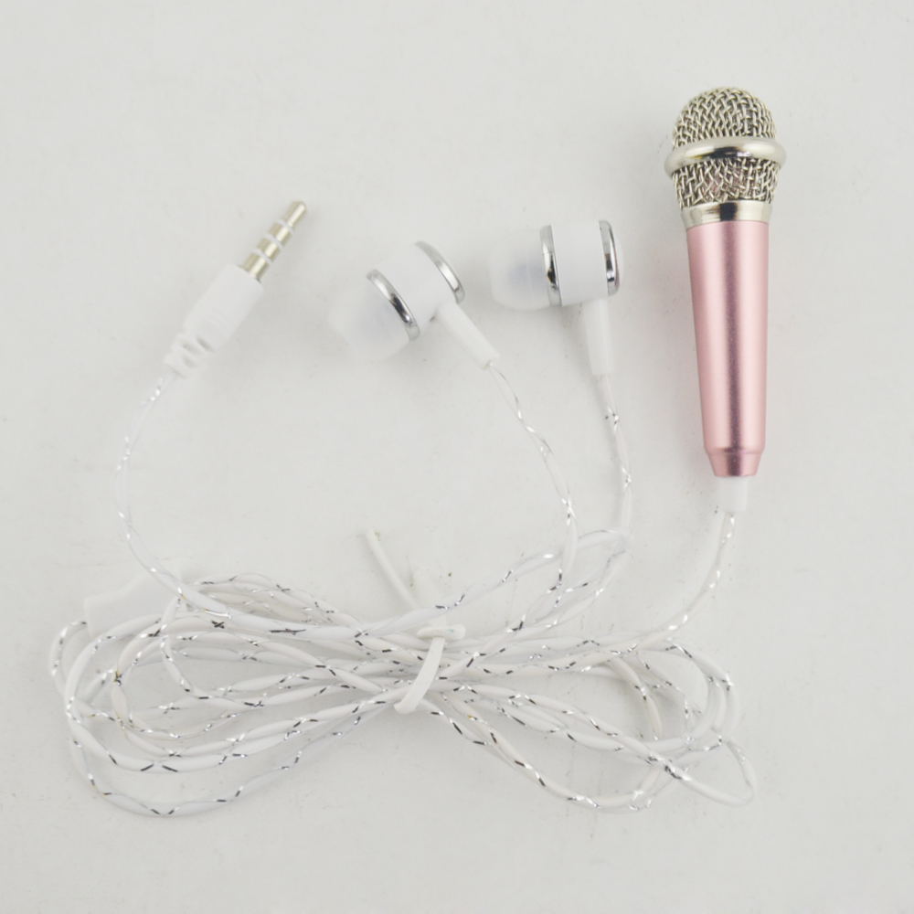 Portable Mini Phone Microphone with Earphones Portable Mini Phone Microphone with Earphones