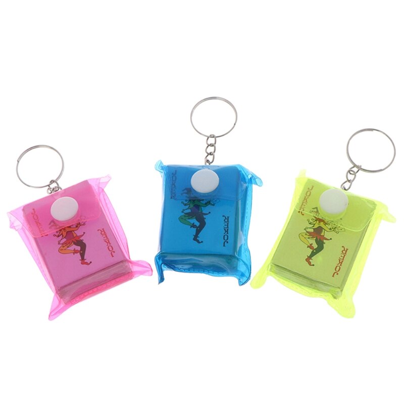 Portable Mini Playing Cards Keychain Portable Mini Playing Cards Keychain
