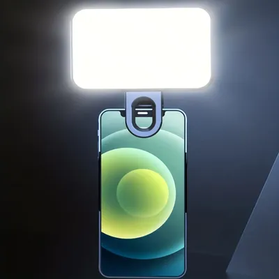 Portable Mini Selfie Fill Light Rechargeable 3 Modes Adjustable Brightness Clip On For Mobile Phone Computer Fill Light Portable Mini Selfie Fill Light Rechargeable 3 Modes Adjustable Brightness Clip On For Mobile Phone Computer Fill Light