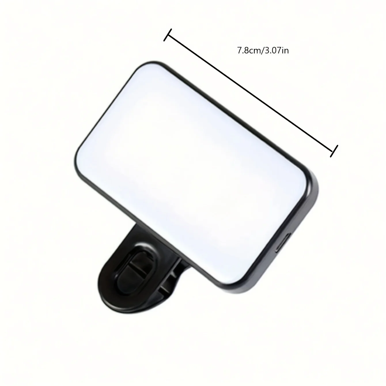 Portable Mini Selfie Fill Light Rechargeable 3 Modes Adjustable Brightness Clip On For Mobile Phone Computer Fill Light Portable Mini Selfie Fill Light Rechargeable 3 Modes Adjustable Brightness Clip On For Mobile Phone Computer Fill Light