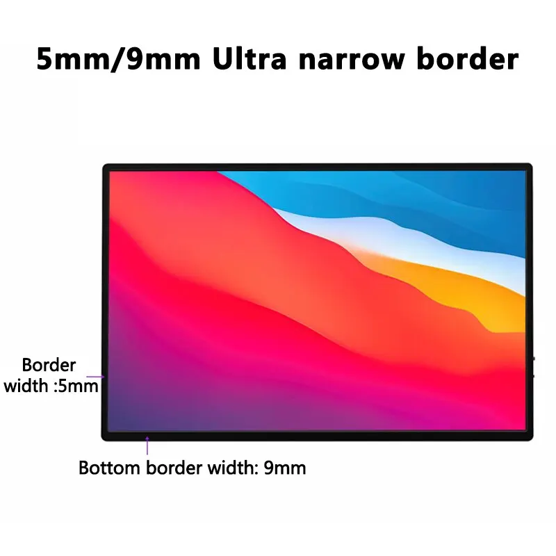 Portable Monitor 2560X1600 16 Inch 2.5K 144Hz 100 Adobe SRGB Display Game Screen For Laptop Mac Phone Xbox PS4/5 Switch