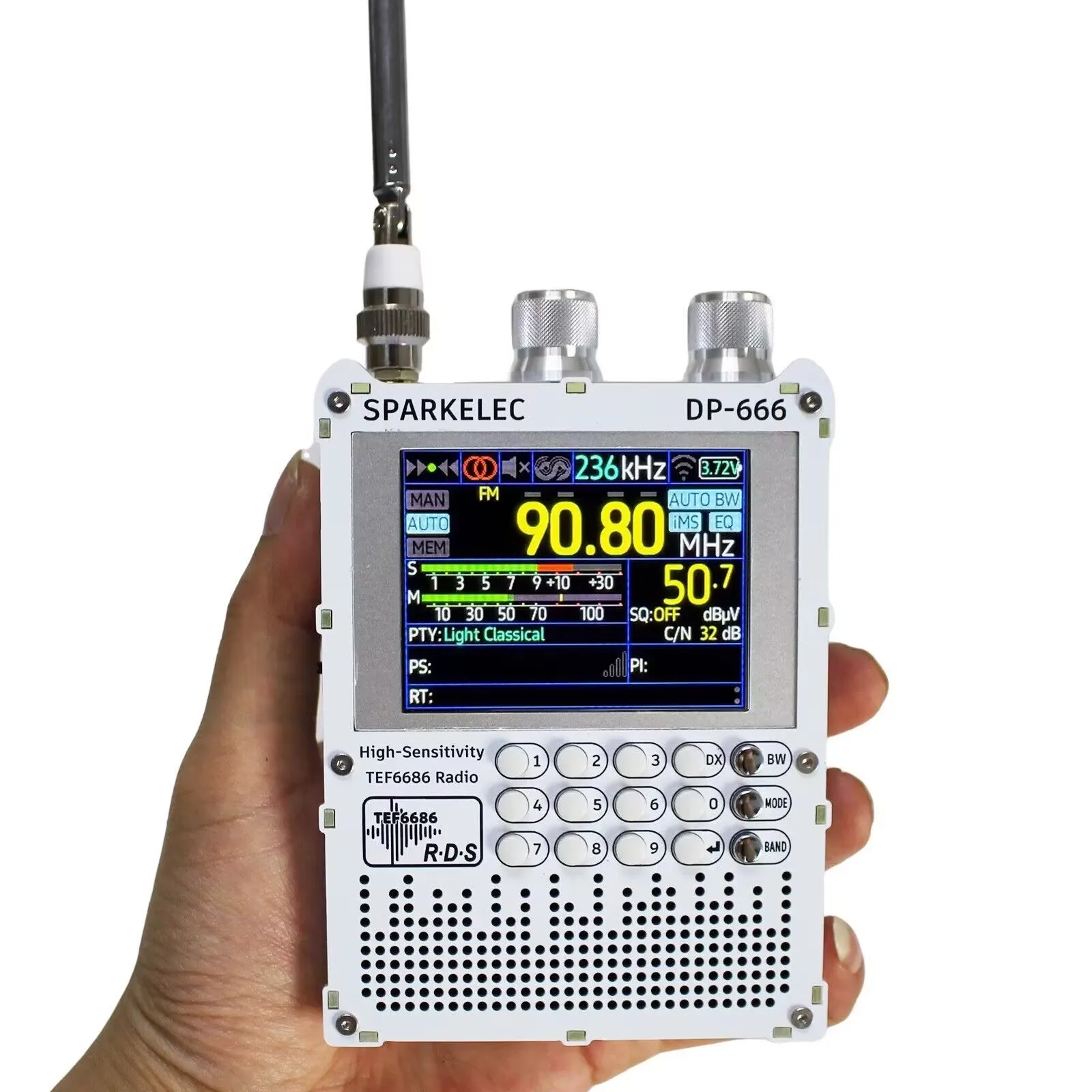 Portable Multi-Band Radio with IPS Display Portable Multi-Band Radio with IPS Display