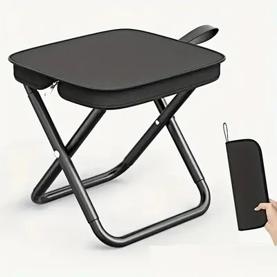 Portable Multifunctional Outdoor Picnic Camping Folding Chair, Ultra Light Fishing Stool, Travel Stool, Fishing